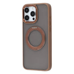 Til iPhone 14 Pro etui, roterende støttefod TPU + PC skridsikker mat bagside til telefon