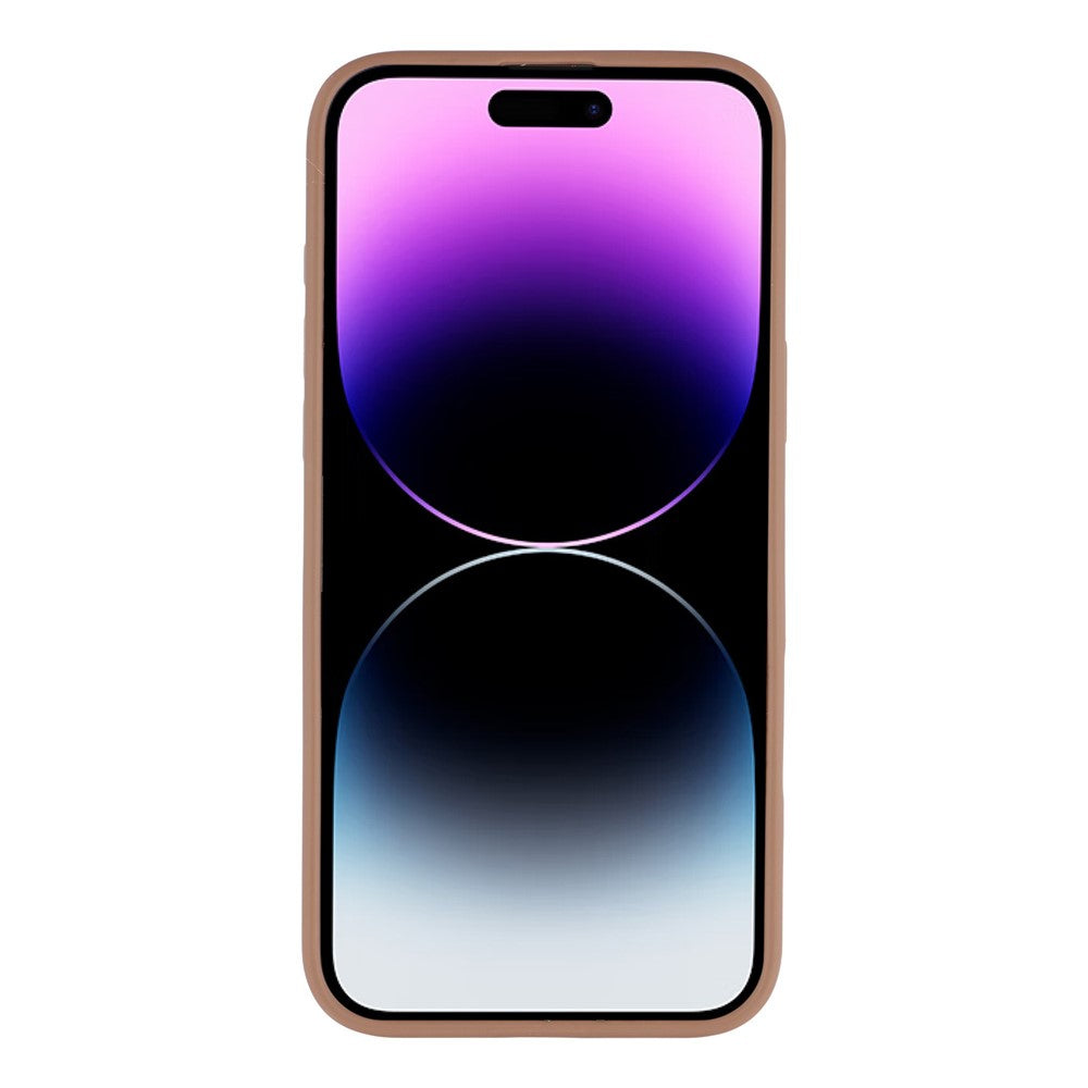 Til iPhone 14 Pro etui, roterende støttefod TPU + PC skridsikker mat bagside til telefon