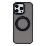 Til iPhone 14 Pro etui, roterende støttefod TPU + PC skridsikker mat bagside til telefon