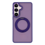 For Samsung Galaxy S26+ Case Rotating Kickstand TPU + PC Anti-slip Matte Phone Back Cover