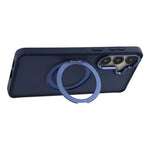 For Samsung Galaxy S25 Case Rotating Kickstand TPU + PC Anti-slip Matte Phone Back Cover