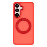 For Samsung Galaxy S25 Case Rotating Kickstand TPU + PC Anti-slip Matte Phone Back Cover