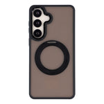 Til Samsung Galaxy S24 FE Etui Roterende Støtteben TPU + PC Anti-slip Mat Telefon Bagcover