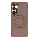 Til Samsung Galaxy S24 FE Etui Roterende Støtteben TPU + PC Anti-slip Mat Telefon Bagcover