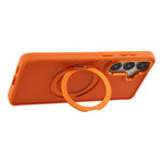 Til Samsung Galaxy A35 5G Cover Roterende Støtteben TPU + PC Anti-slip Mat Telefon Bagcover