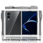 For Samsung Galaxy Z Fold8 Case Anti-Scratch TPU + Acrylic Clear Back Phone Cover