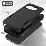 For Google Pixel 10a Case 2 in 1 PC + TPU Shockproof Phone Cover