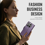 CASEME for Xiaomi 17T Pro Case  023 Series RFID Blocking Wallet Stand Glossy Litchi Texture Leather Phone Cover