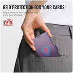 CASEME for Xiaomi 17T Pro Case  023 Series RFID Blocking Wallet Stand Glossy Litchi Texture Leather Phone Cover