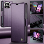 CASEME for Xiaomi 17T Pro Case  023 Series RFID Blocking Wallet Stand Glossy Litchi Texture Leather Phone Cover
