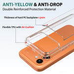 For Honor 600 Pro 5G / Honor 600 5G Clear Phone Case TPU+Acrylic Shockproof Phone Back Cover