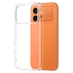 For Honor 600 Pro 5G / Honor 600 5G Clear Phone Case TPU+Acrylic Shockproof Phone Back Cover