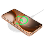 Til Oppo Find X9 Ultra 5G Klart Magnetisk Telefoncover TPU + Akryl Bagside