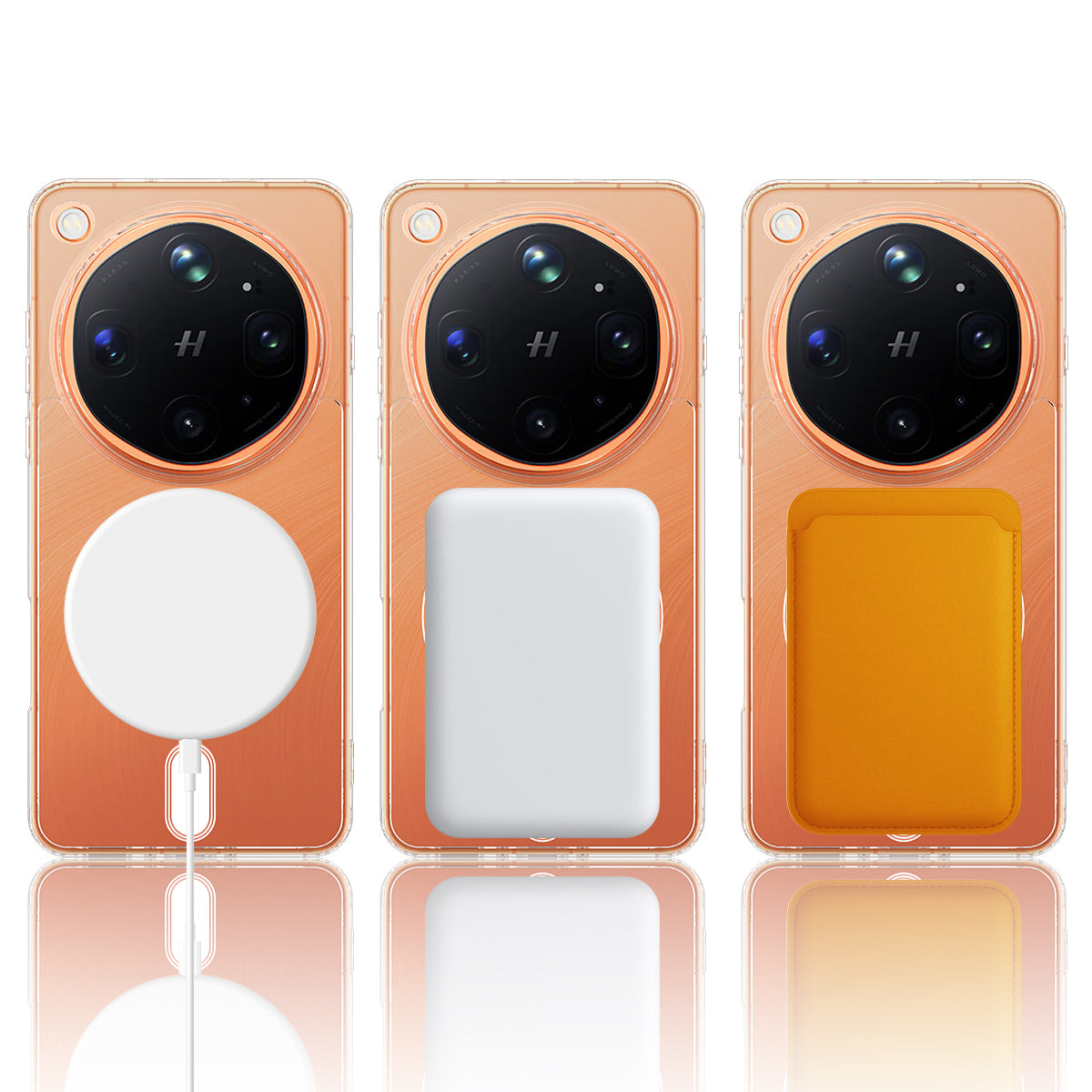 Til Oppo Find X9 Ultra 5G Klart Magnetisk Telefoncover TPU + Akryl Bagside