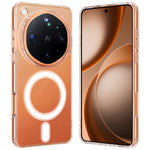 Til Oppo Find X9 Ultra 5G Klart Magnetisk Telefoncover TPU + Akryl Bagside