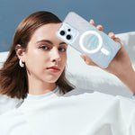 Oppo Reno14 5G (Kina) / Oppo Reno14 F 5G / Oppo Reno13 5G (Global) / Oppo Reno14 5G (Global) Genomskinligt Magnetiskt mobilskal TPU + Akryl Bakstycke