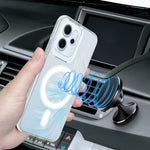 Oppo Reno14 5G (Kina) / Oppo Reno14 F 5G / Oppo Reno13 5G (Global) / Oppo Reno14 5G (Global) Genomskinligt Magnetiskt mobilskal TPU + Akryl Bakstycke