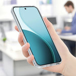 Oppo Reno14 5G (Kina) / Oppo Reno14 F 5G / Oppo Reno13 5G (Global) / Oppo Reno14 5G (Global) Genomskinligt Magnetiskt mobilskal TPU + Akryl Bakstycke