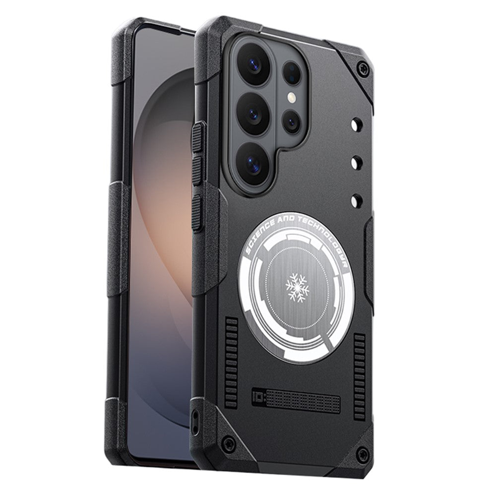 Til Samsung Galaxy S26 Ultra Cover Graphene Køling TPU + PC Rustning Stødsikkert Telefoncover