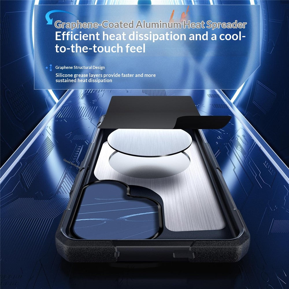 Til Samsung Galaxy S26 Ultra Cover Graphene Køling TPU + PC Rustning Stødsikkert Telefoncover