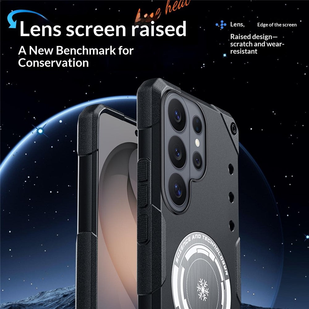 Til Samsung Galaxy S26 Ultra Cover Graphene Køling TPU + PC Rustning Stødsikkert Telefoncover
