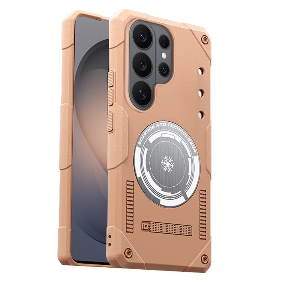 Til Samsung Galaxy S26 Ultra Cover Graphene Køling TPU + PC Rustning Stødsikkert Telefoncover