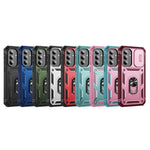 For Samsung Galaxy A27 5G Case TPU + PC Slide Camshield Kickstand Phone Cover