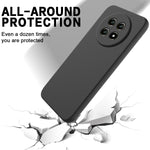 For Huawei nova 15 Max Liquid Silicone Case Phone Back Cover with Hand Strap