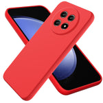 For Huawei nova 15 Max Liquid Silicone Case Phone Back Cover with Hand Strap