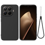Til Xiaomi 17T Pro Flydende Silikone Cover Telefon Bagside med Håndstrop