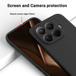 Til Xiaomi 17T Pro Flydende Silikone Cover Telefon Bagside med Håndstrop