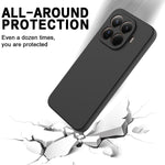 For Xiaomi 17T Pro Liquid Silicone Case Phone Back Cover with Hand Strap
