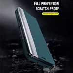 Beskyttelsescover til Samsung Galaxy Z Fold4 5G Hard PC Telefoncover Anti-Fald Stødsikkert Standcover med Pen / Penholder