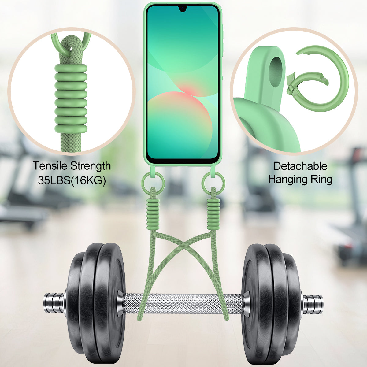 Til Samsung Galaxy S26 FE Flydende Silikone Cover Telefon Bagside med Kortholder og Kort Rem