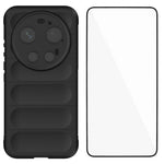 WANLONFENG for Xiaomi 17 Ultra 5G TPU Case  HD Series Anti Slip Phone Cover with Tempered Glass