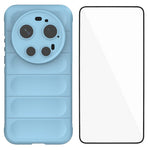 WANLONFENG for Xiaomi 17 Ultra 5G TPU Case  HD Series Anti Slip Phone Cover with Tempered Glass
