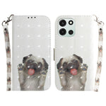 For OnePlus Nord 6 5G  /  CE6 5G Case Pattern Printing Leather Wallet Phone Cover with Wrist Strap