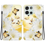 Til OnePlus Nord 6 5G / CE6 5G Pung Telefoncover Anti-dråbe Mønstertryk Læder Flip Cover med Rem
