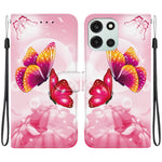 For OnePlus Nord 6 5G  /  CE6 5G Case Pattern Printing Leather Flip Wallet Phone Cover with Lanyard