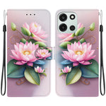 OnePlus Nord 6 5G / CE6 5G-skal, mönstertryck, läderflipplånbok med snodd