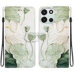 For OnePlus Nord 6 5G  /  CE6 5G Wallet Case Pattern Printing Leather Stand Phone Cover with Strap