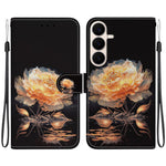 Til Samsung Galaxy S26 FE Pung Telefoncover Anti-fald Mønsterprint Læder Flipcover med Rem