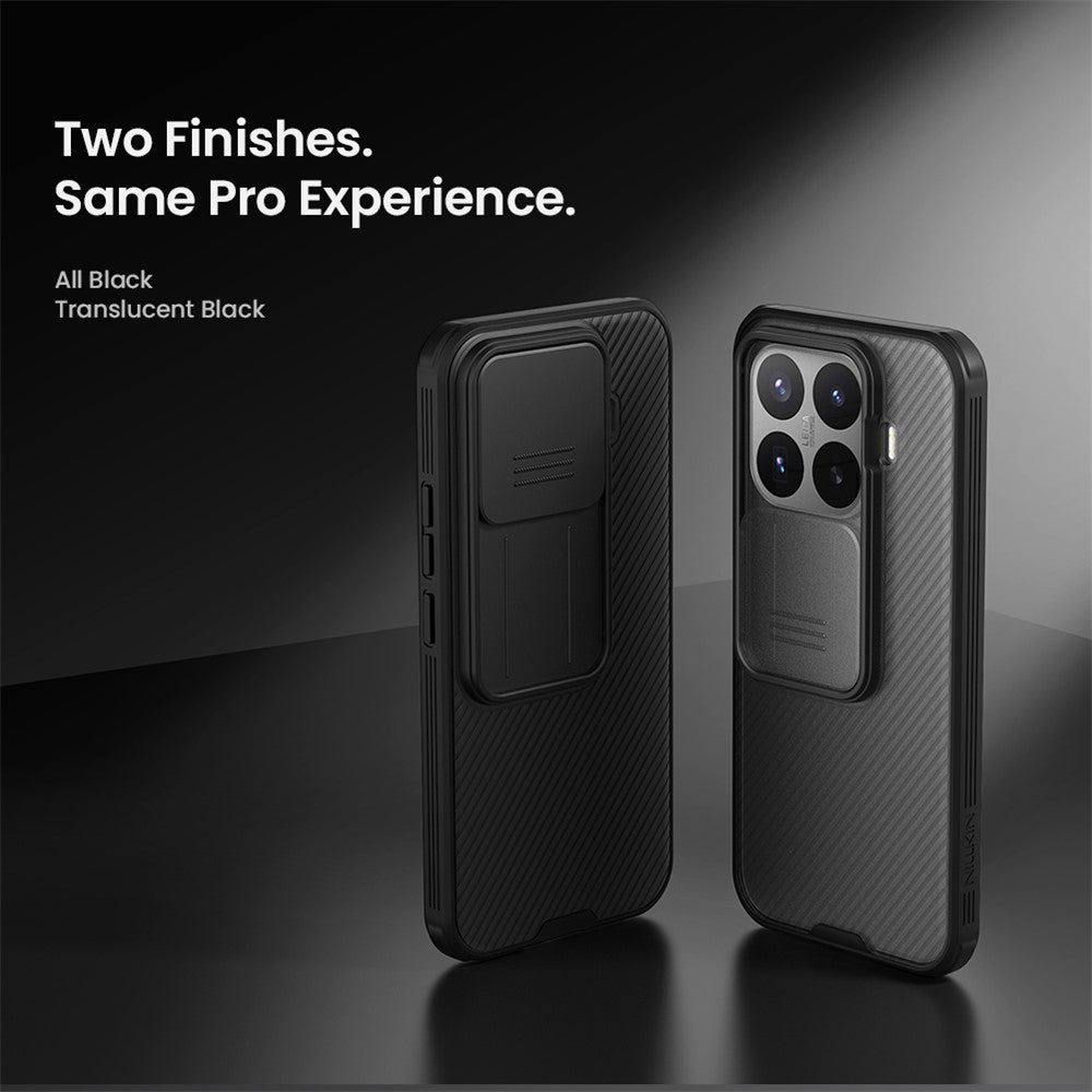 NILLKIN CamShield Pro Series-etui til Xiaomi 17T i TPU + PC med kameradæksel