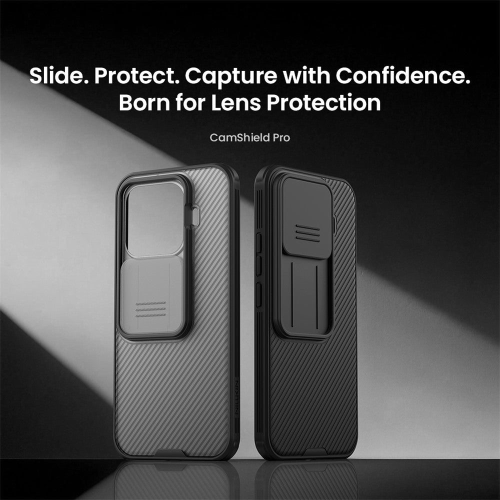 NILLKIN CamShield Pro Series-etui til Xiaomi 17T i TPU + PC med kameradæksel