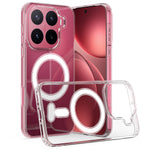For Xiaomi 17T Pro Clear Phone Magnetic Case TPU + Acrylic Back Cover