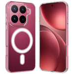 For Xiaomi 17T Pro Clear Phone Magnetic Case TPU + Acrylic Back Cover