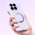ABEEL For Xiaomi 17T Magnetic Case Kickstand Skin Touch Liquid Silicone Phone Cover