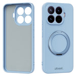 ABEEL For Xiaomi 17T Magnetic Case Kickstand Skin Touch Liquid Silicone Phone Cover