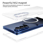 ABEEL for Samsung Galaxy Z Fold8 Ultra Magnetic Case Clear PC Anti Scratch Phone Cover