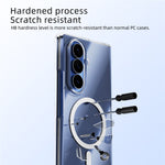 ABEEL for Samsung Galaxy Z Fold8 Ultra Magnetic Case Clear PC Anti Scratch Phone Cover